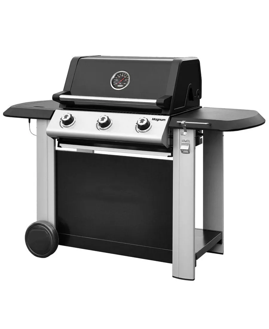 Magnum 3 Burner Hybrid Gas BBQ