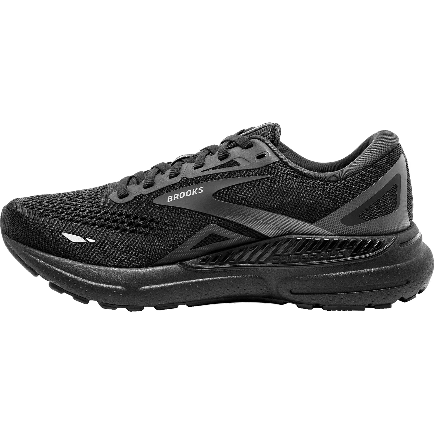 Men's Brooks Adrenaline GTS 23 Black/Ebony Mesh