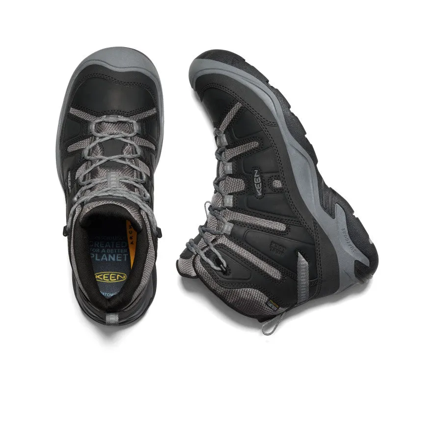 Men's Circadia Waterproof Boot  |  Black/Steel Grey