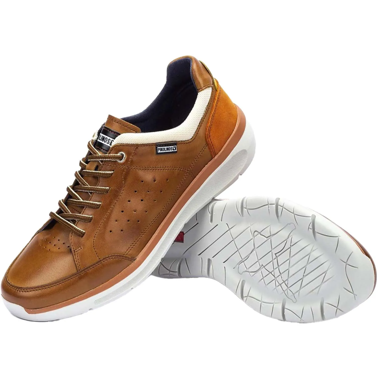 Men's Pikolinos Biar M6V-6105 Brandy Leather