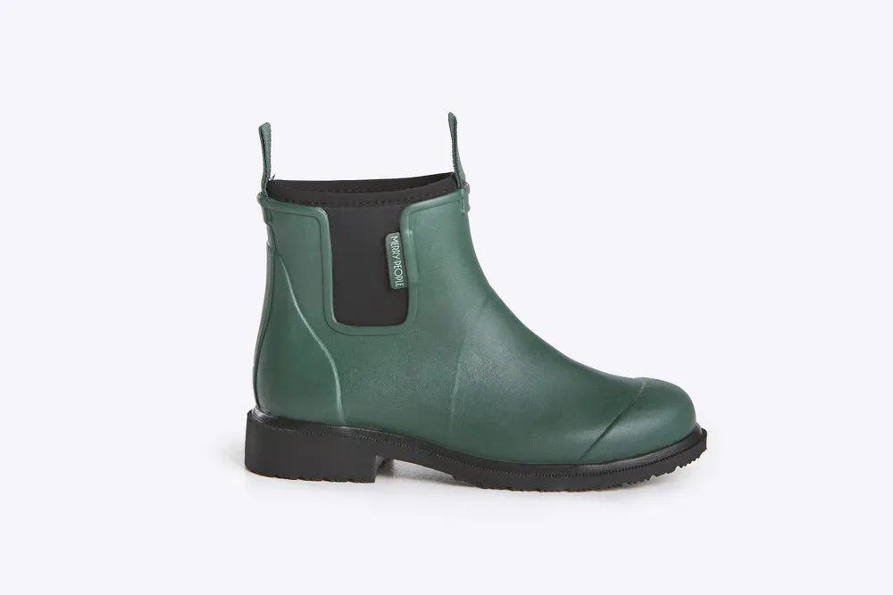 Merry People Bobbi Gumboot - Alpine Green / Black