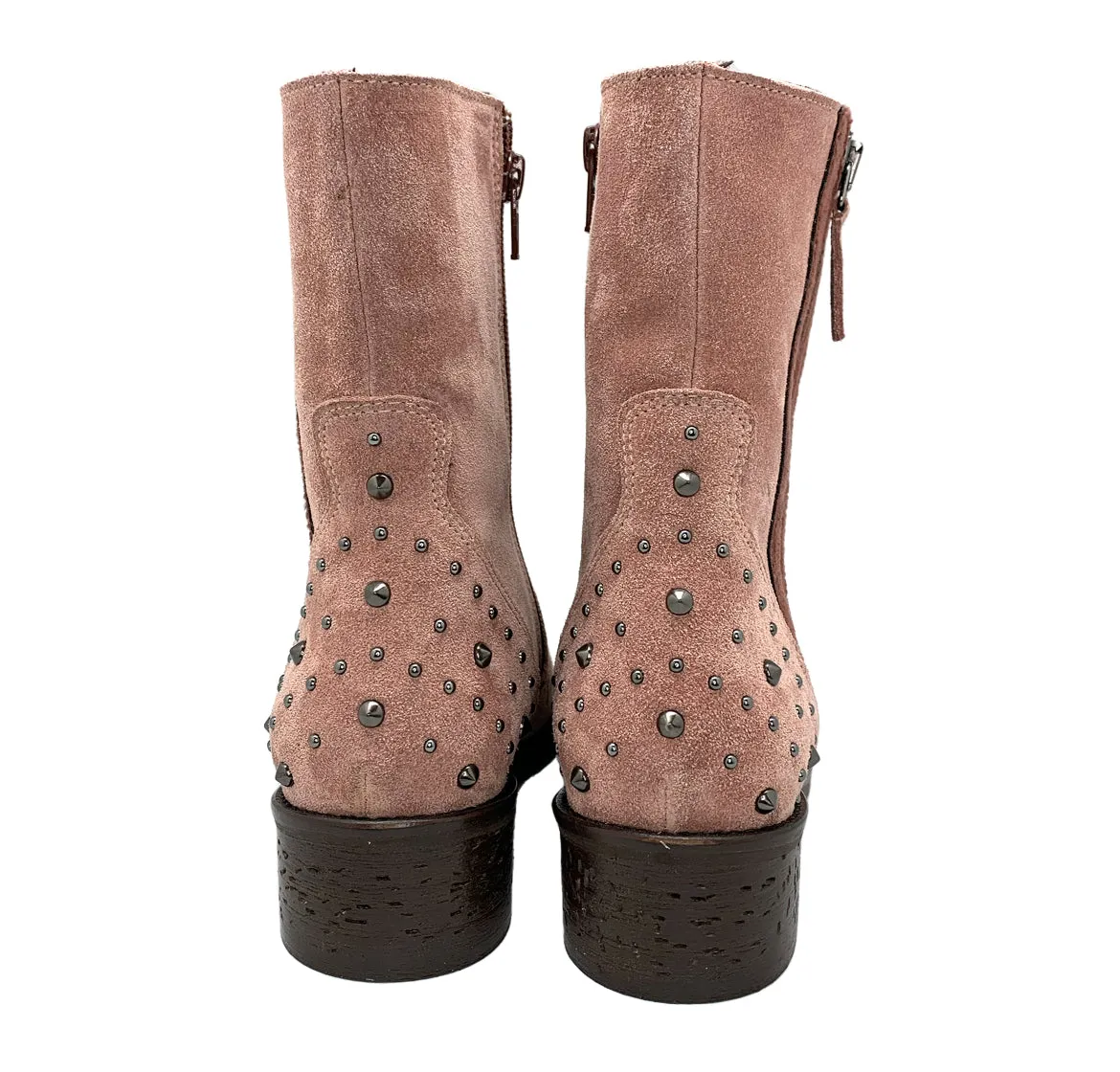 Mes Amie - Blush- brown ankle boot