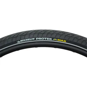 Michelin Protek Max Tire - 700 x 38, Clincher, Wire, Black, E-Bike