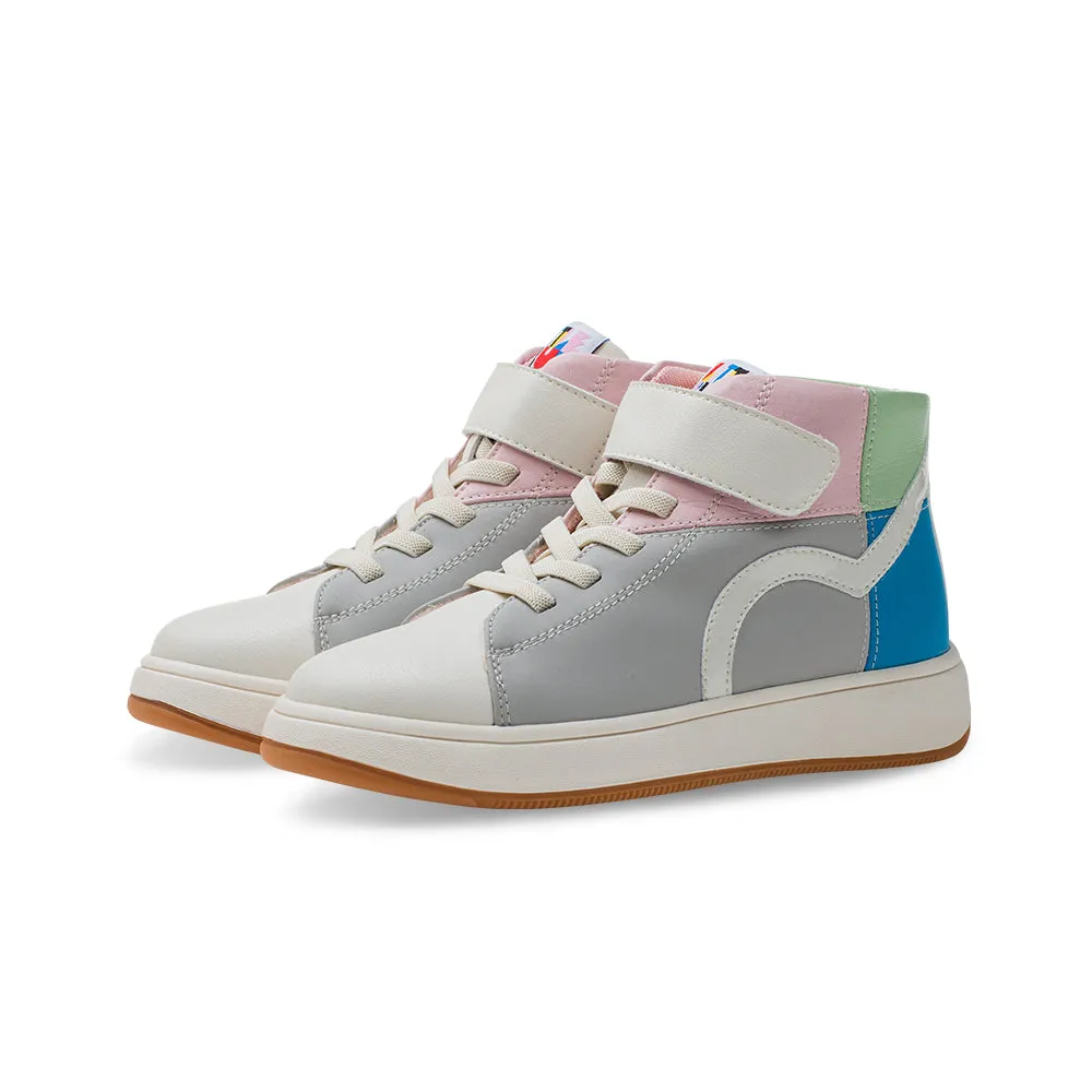 Mondrian Non-Slip Kids High-top Sneakers