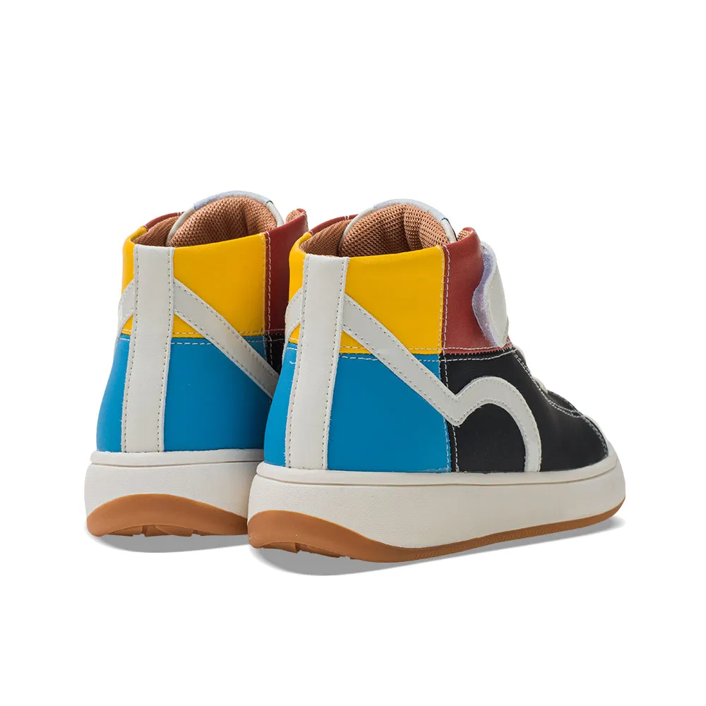 Mondrian Non-Slip Kids High-top Sneakers