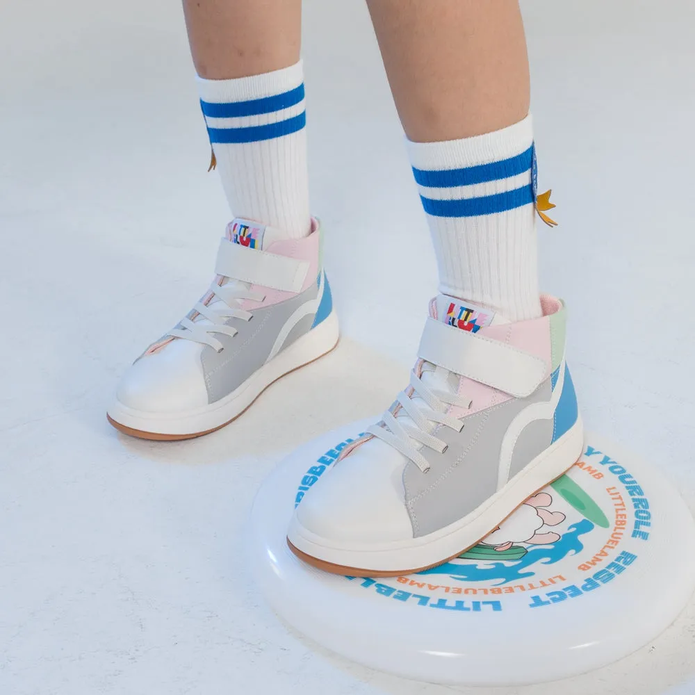 Mondrian Non-Slip Kids High-top Sneakers