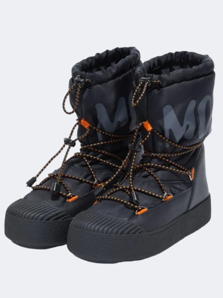 Moon Boot Jtrack Polar Kids After Ski Black/ Orange