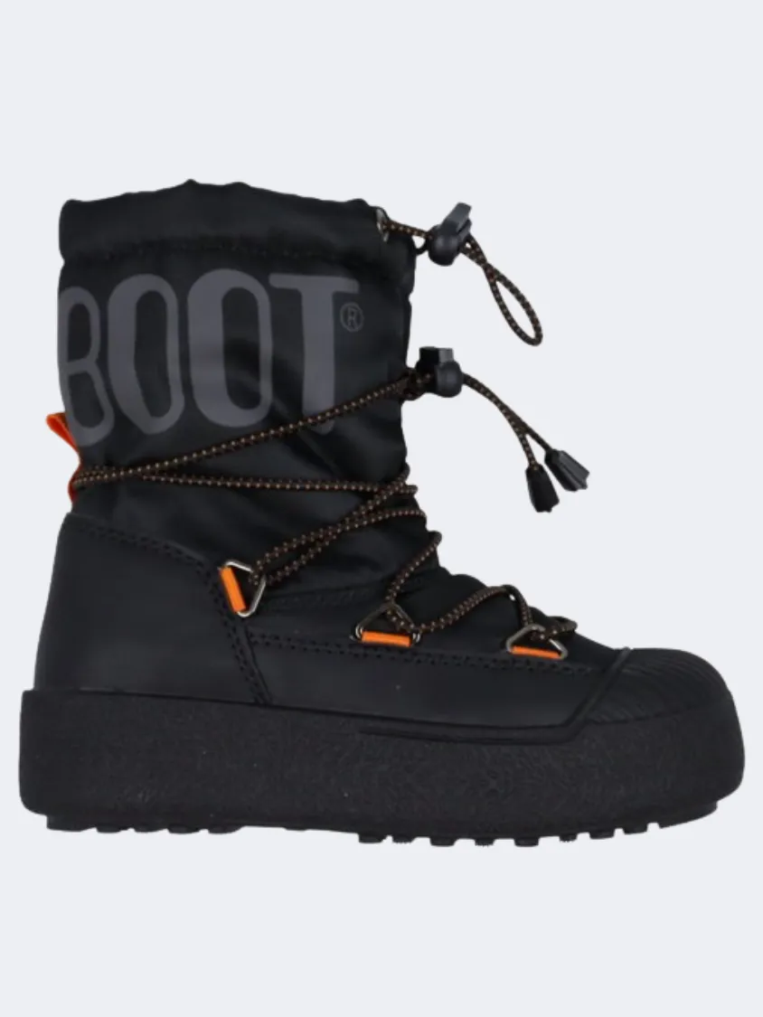 Moon Boot Jtrack Polar Kids After Ski Black/ Orange