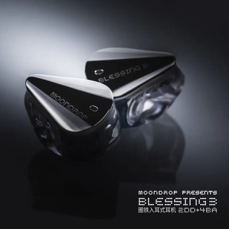 Moondrop Blessing3 / Blessing 3 2DD   4BA Hybrid In-Ear Monitors