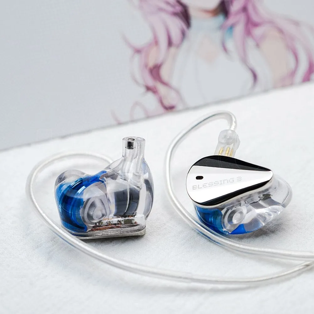 Moondrop Blessing3 / Blessing 3 2DD   4BA Hybrid In-Ear Monitors