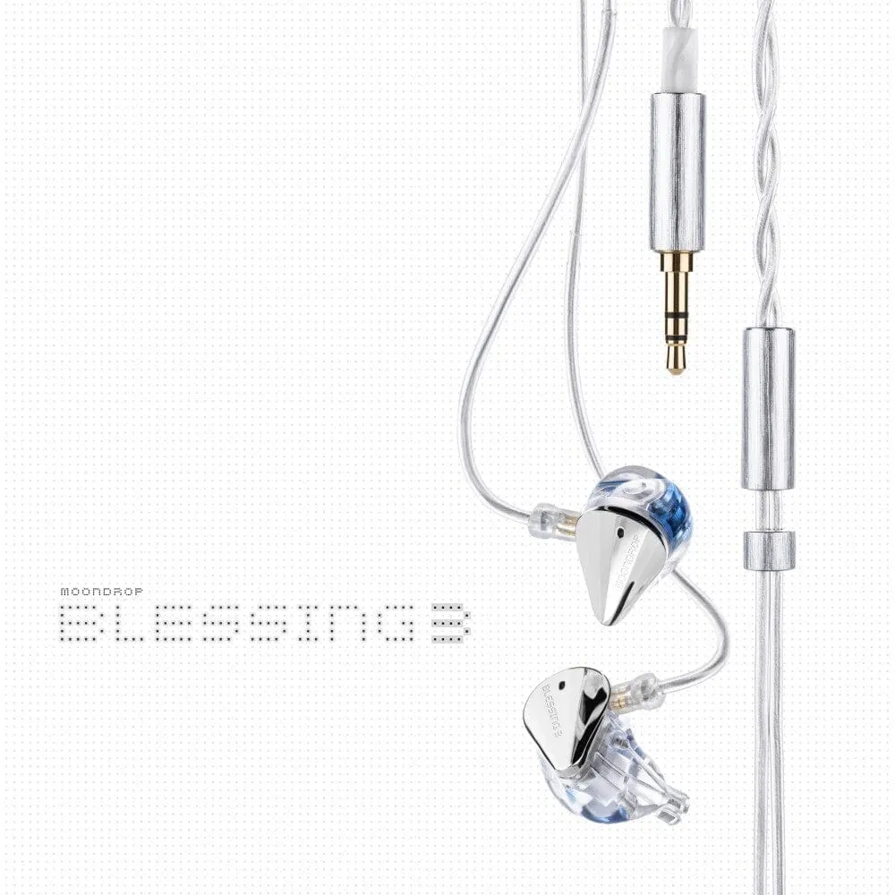 Moondrop Blessing3 / Blessing 3 2DD   4BA Hybrid In-Ear Monitors