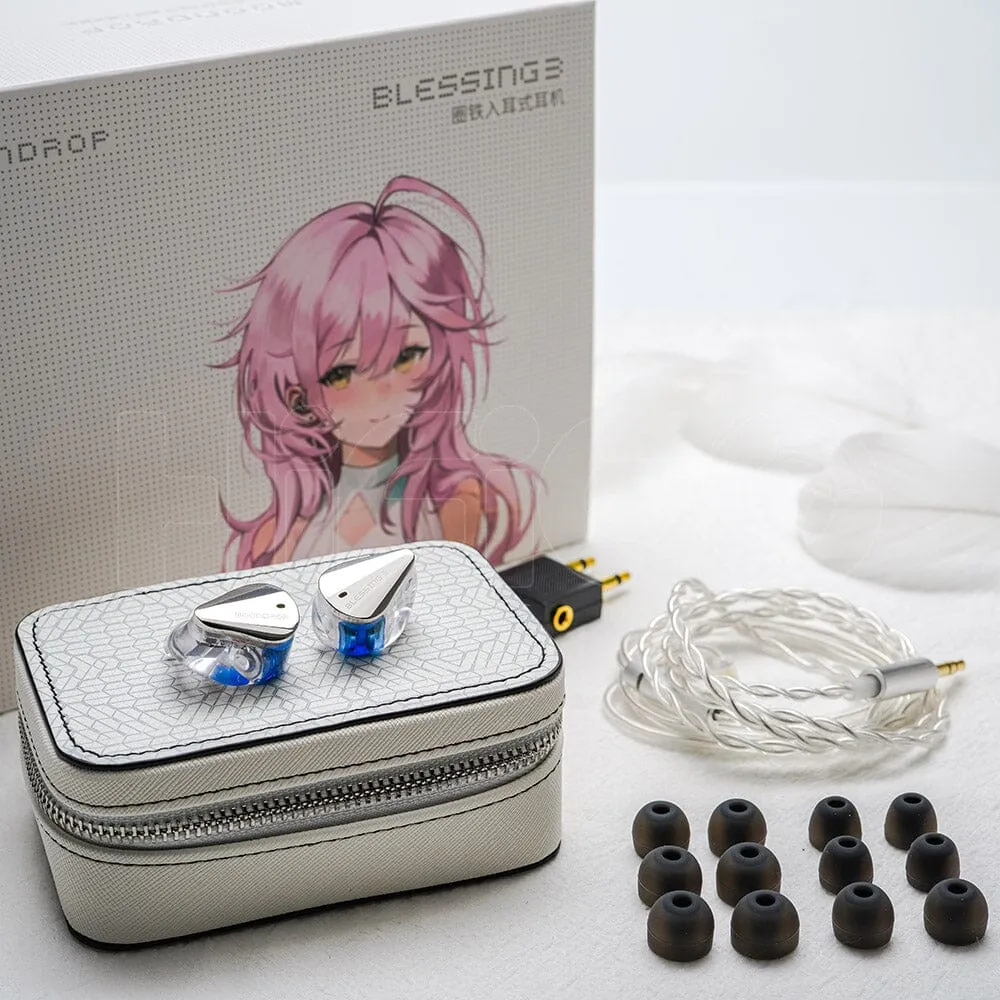 Moondrop Blessing3 / Blessing 3 2DD   4BA Hybrid In-Ear Monitors