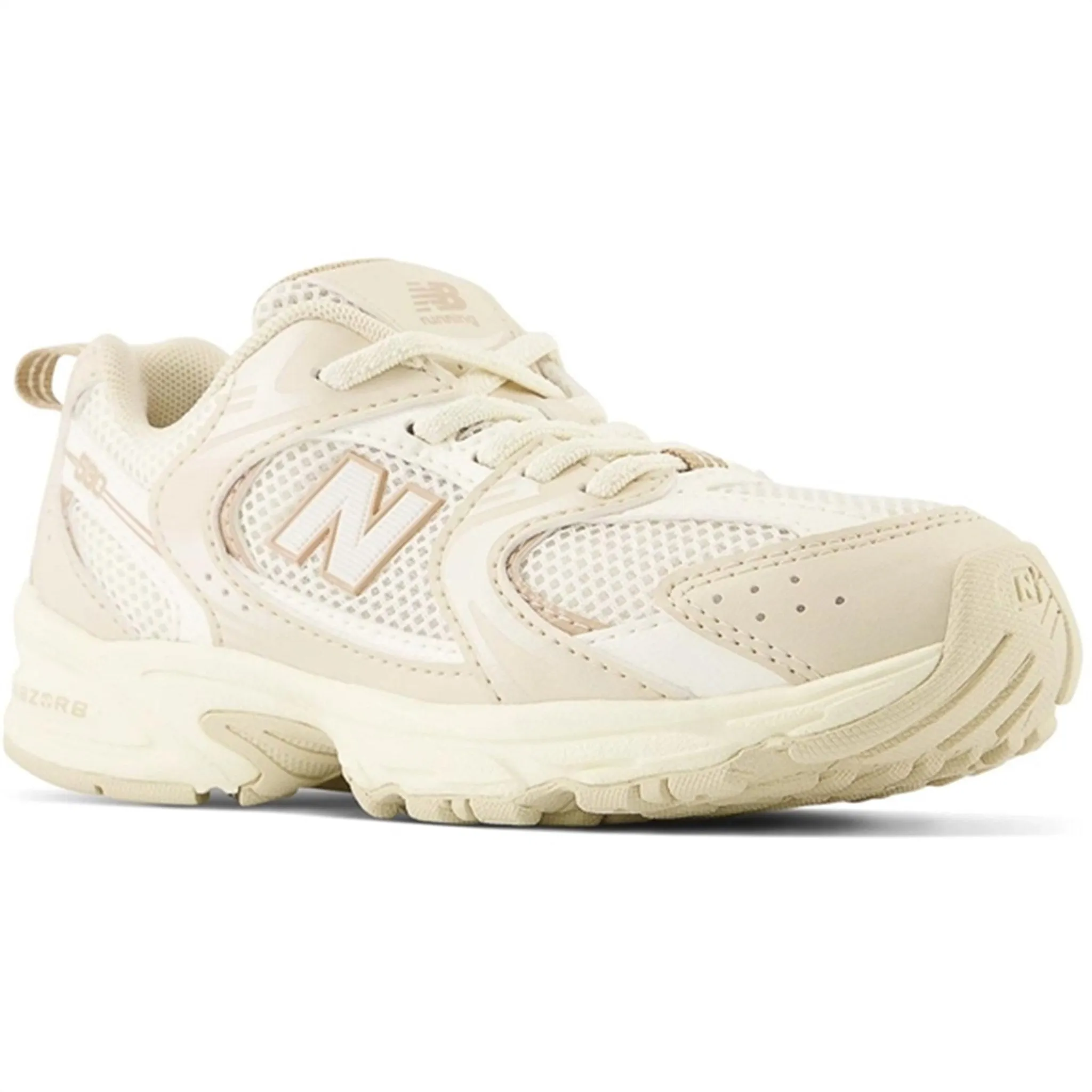 New Balance 530 Kids Bungee Lace Pre Bone