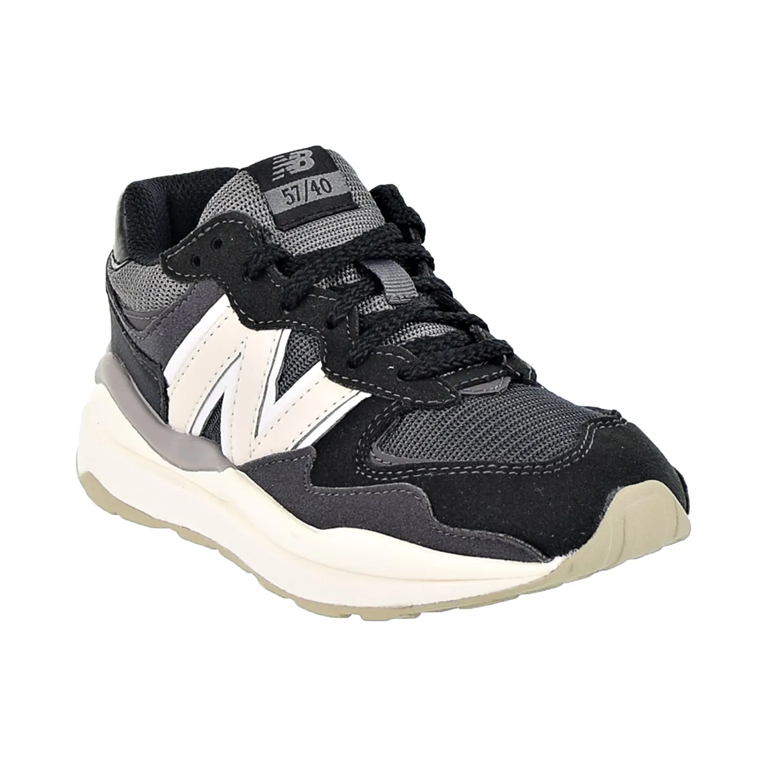 New Balance 57/40 Little Kids' Shoes Black-Beige