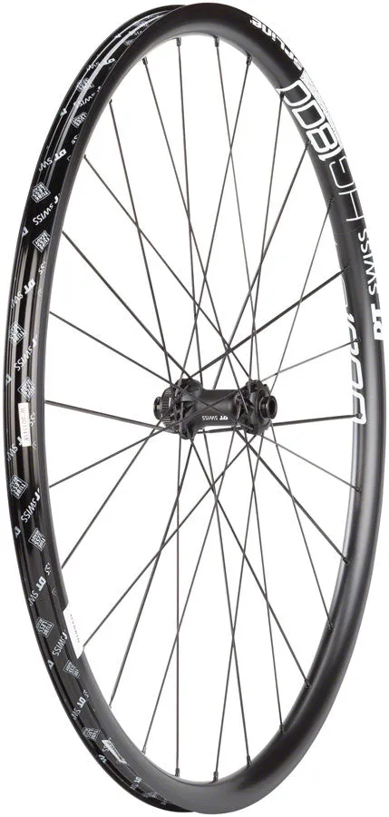 NEW DT Swiss HG 1800 Spline 25 Front Wheel - 650b, 12 x 100mm, Center-Lock, Black