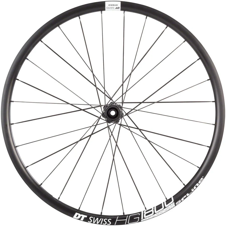 NEW DT Swiss HG 1800 Spline 25 Rear Wheel - 650b, 12 x 142mm ,Center-Lock/6-Bolt, HG 11, Black