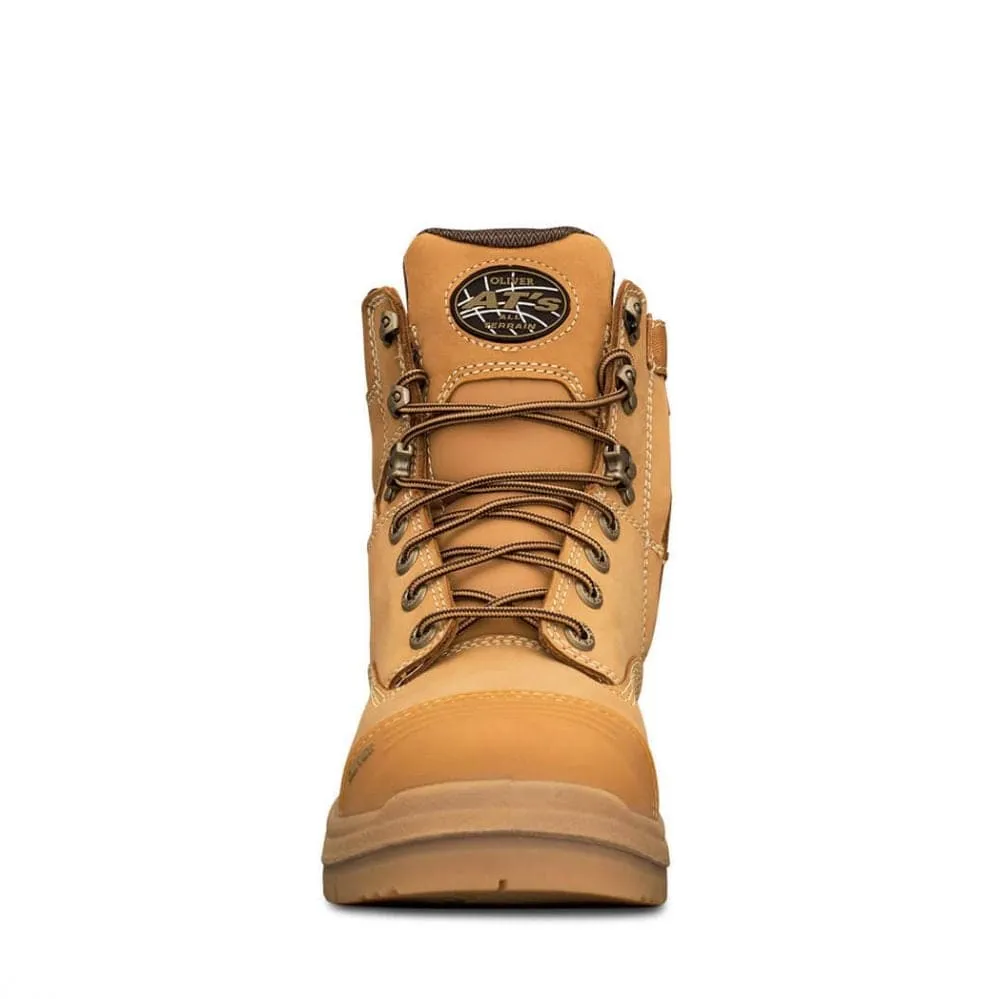 Oliver 150mm/6" Wheat Zip Sided Boot AT55 332Z