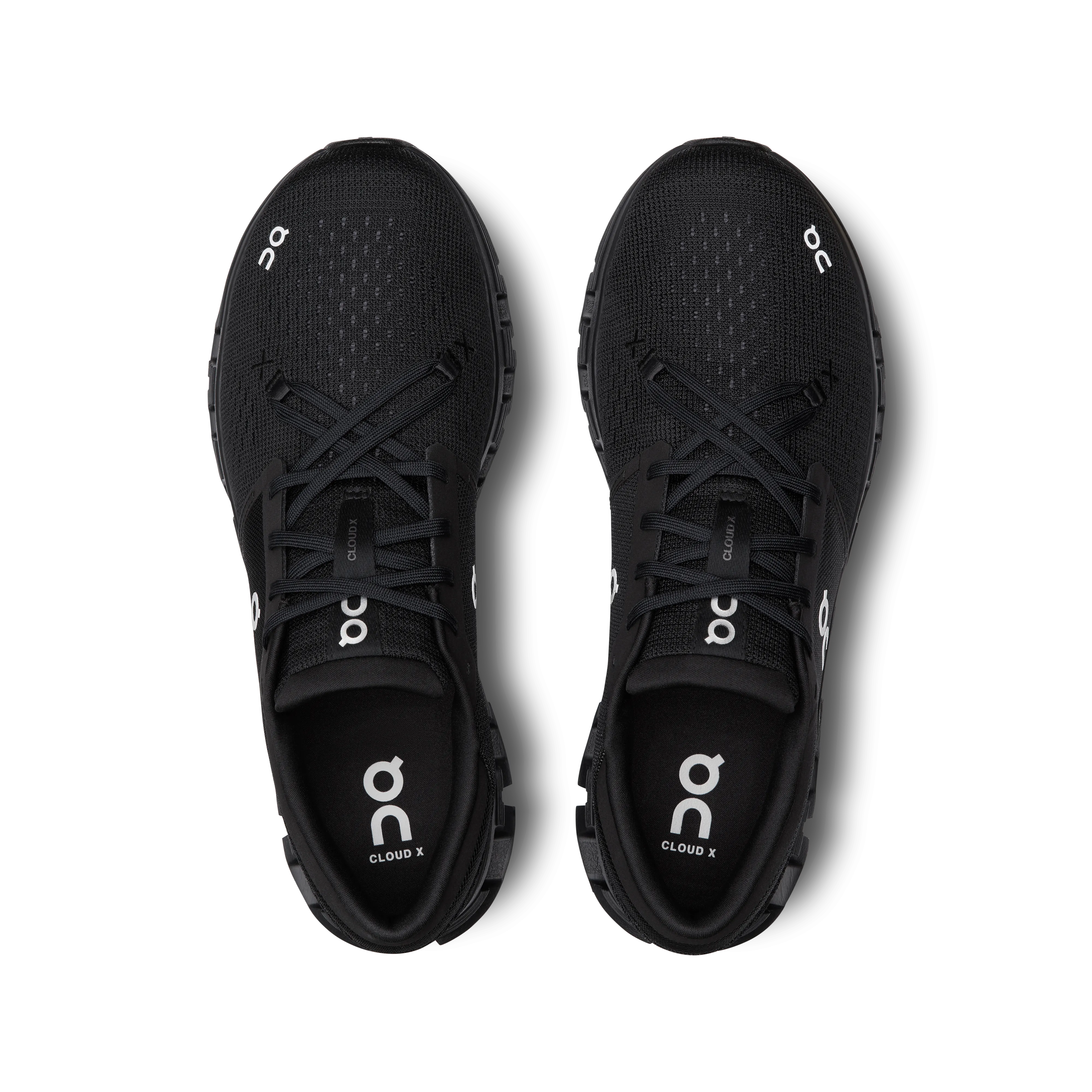 On Running Men's Cloud X 4 Shoes - Black / Eclipse