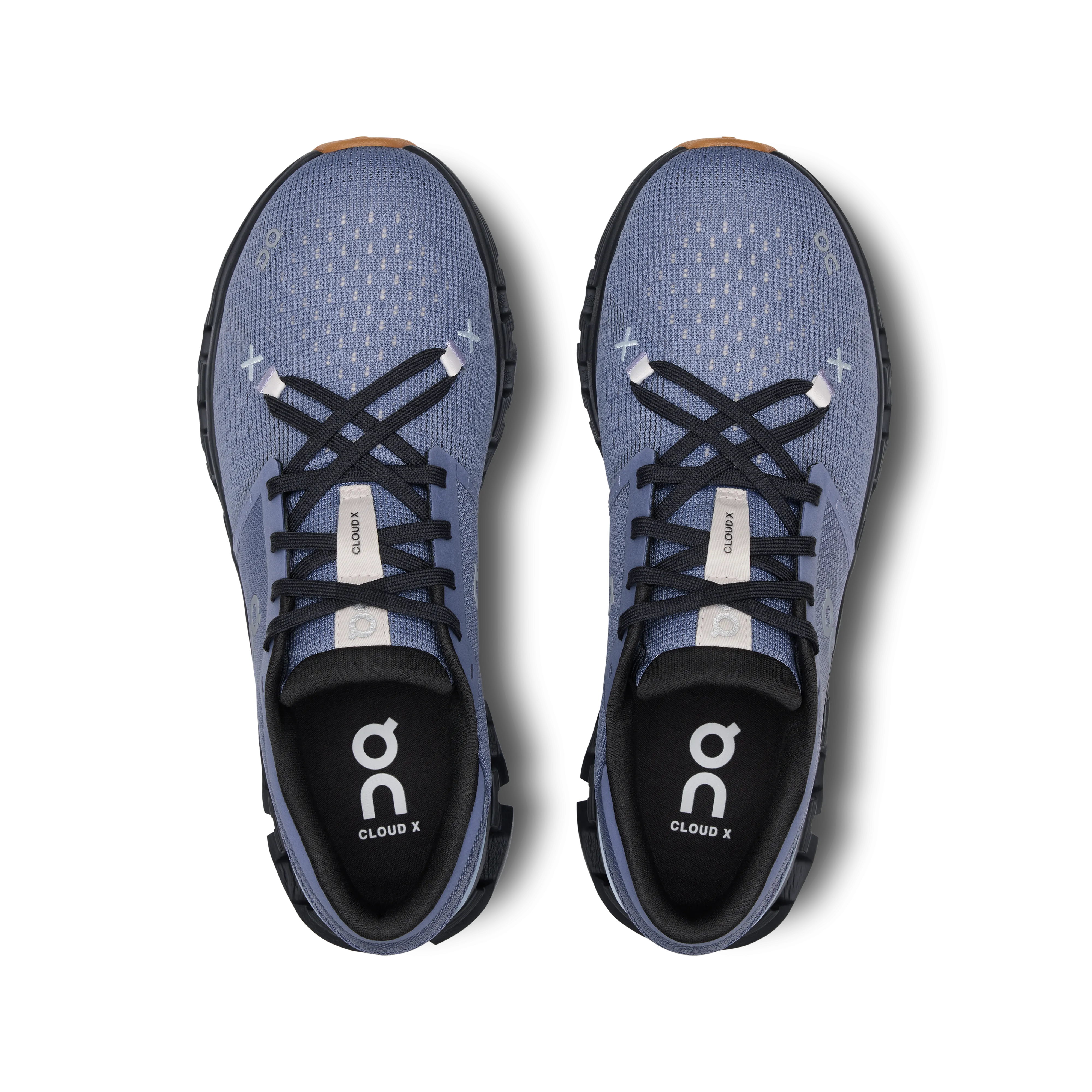 On Running Women's Cloud X 4 Shoes - Feather / Black