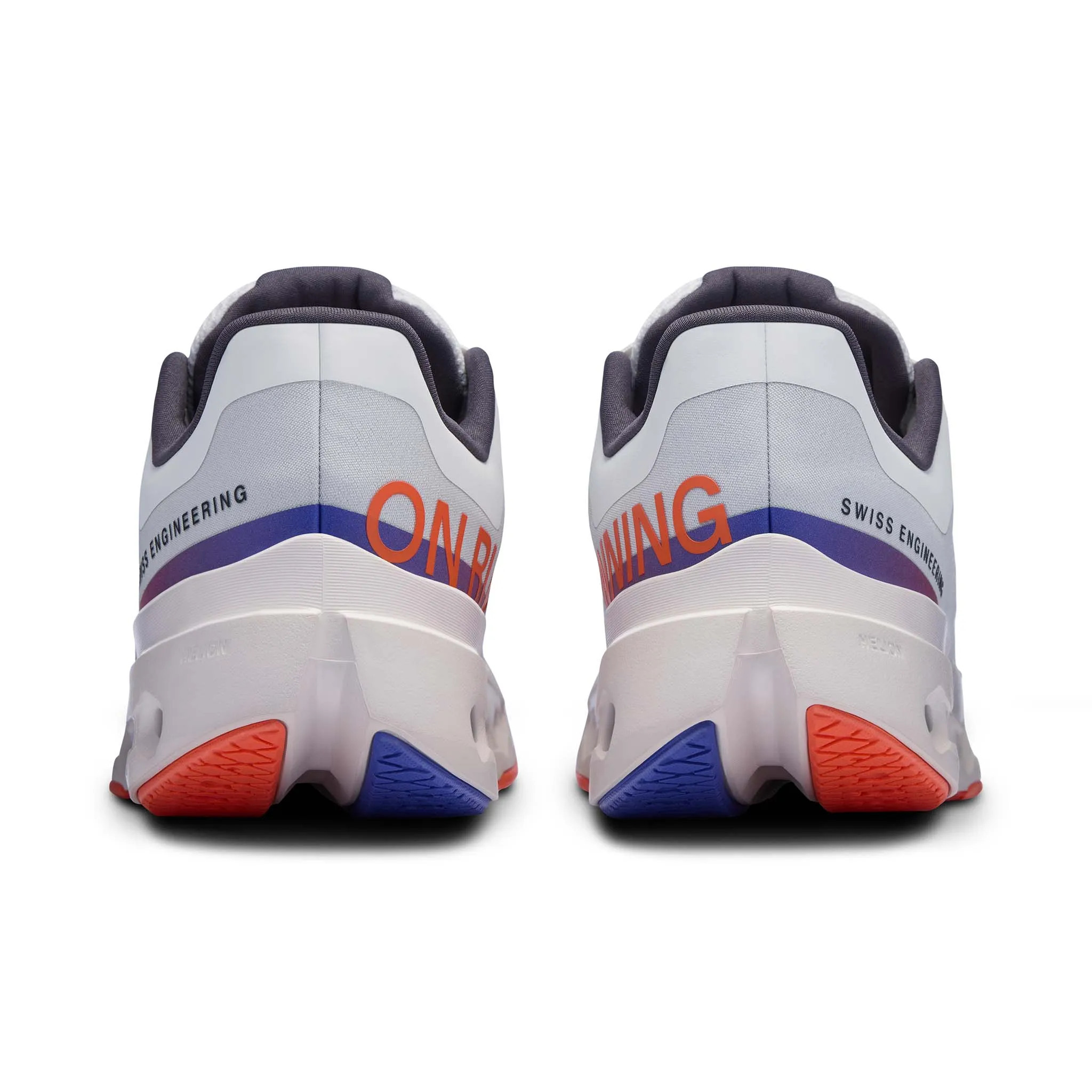 On | Women's Cloudsurfer Next Running Shoes - White/Flame