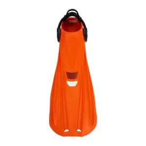 Open Box Aqua Lung Storm Max Scuba Dive Fins - Orange/White - Medium - US M:7-9.5