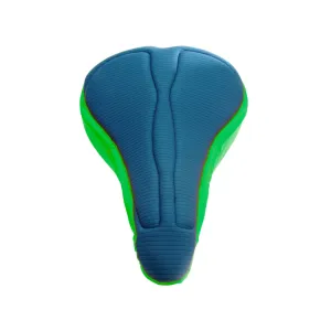 Padded Bike Seat Cover - Blue & Green (Men)