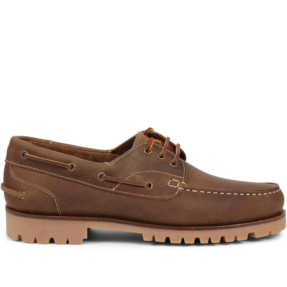 Pickering2 Leather Boat Shoes - PICKERING2 / 325 137