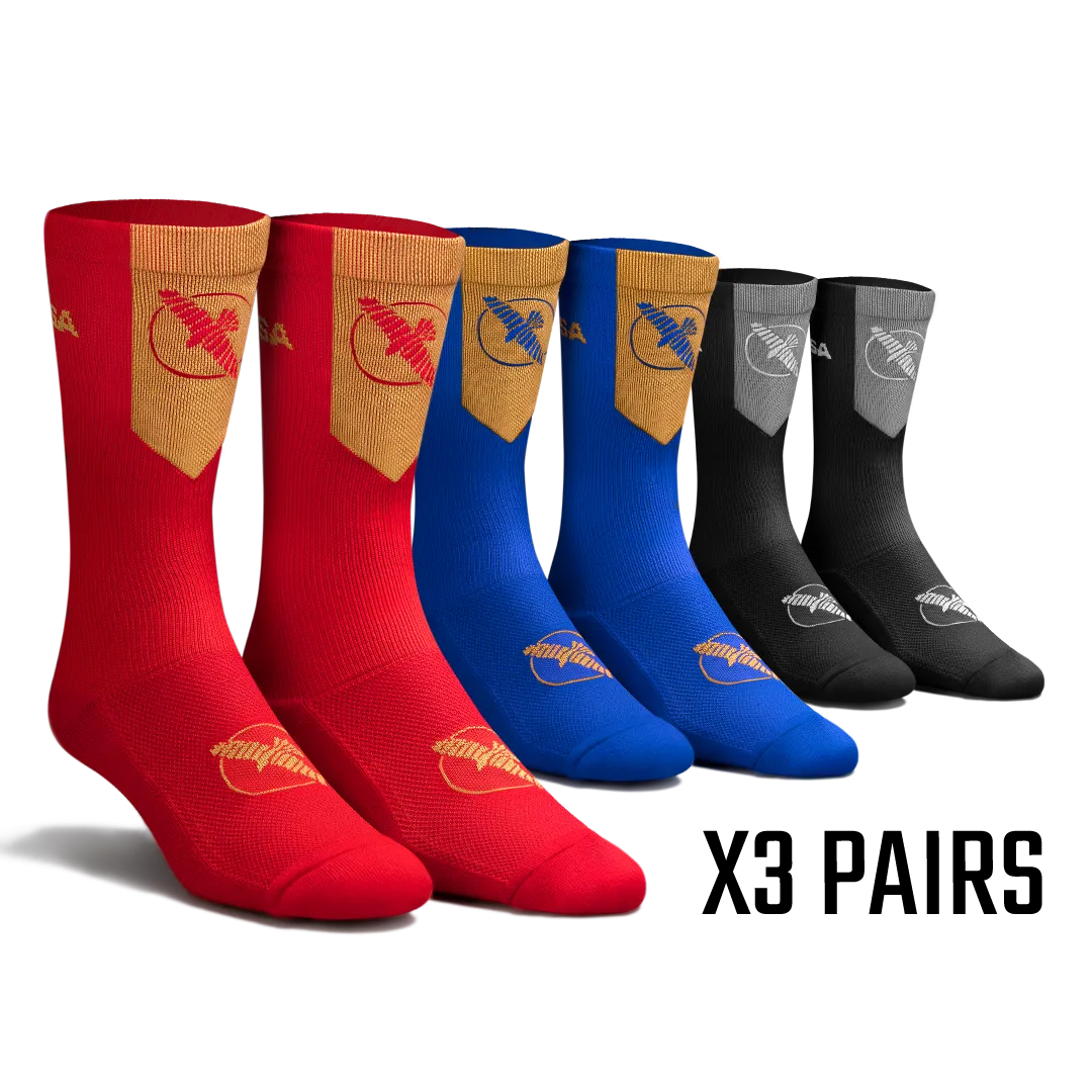 Pro Boxing Socks Multi-Pack