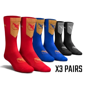 Pro Boxing Socks Multi-Pack