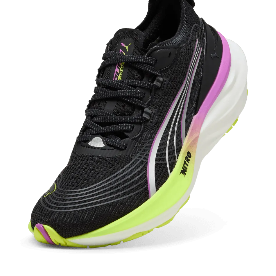 Puma Women's ForeverRun NITRO 2 Running Shoes in Puma Black/Pure Magneta SS25