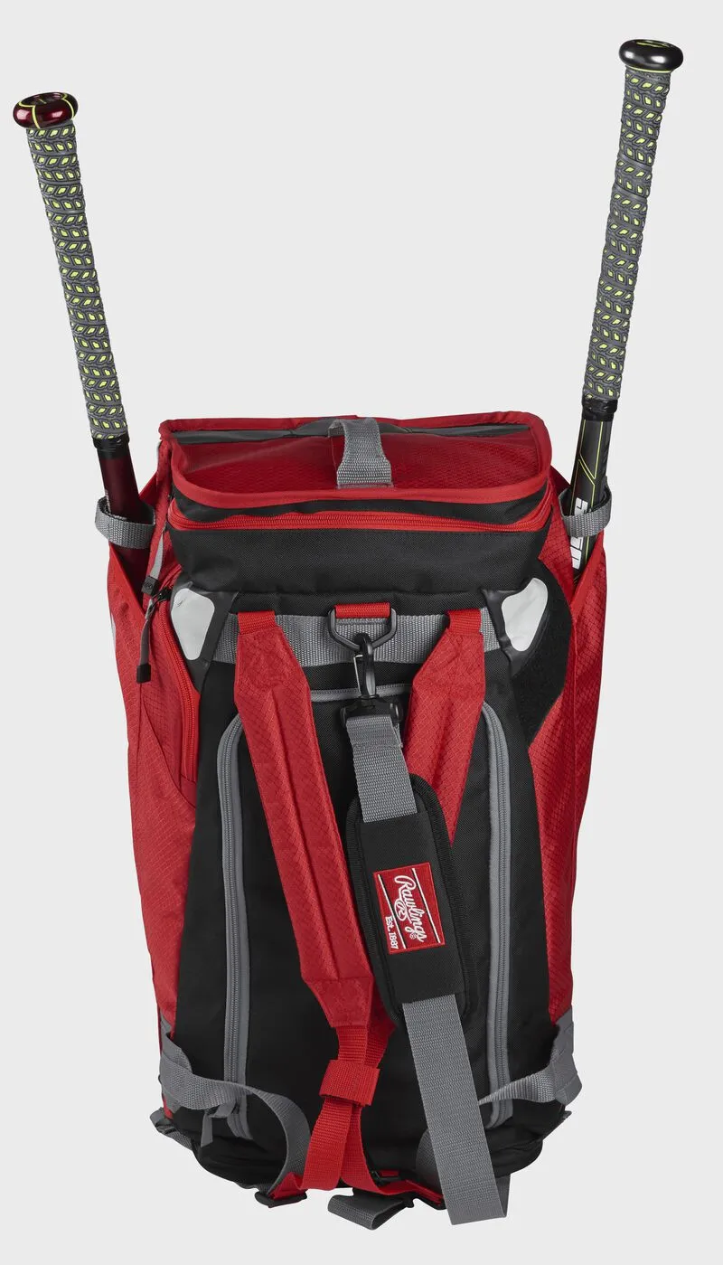 Rawlings R601 Hybrid Backpack/Duffel - Red