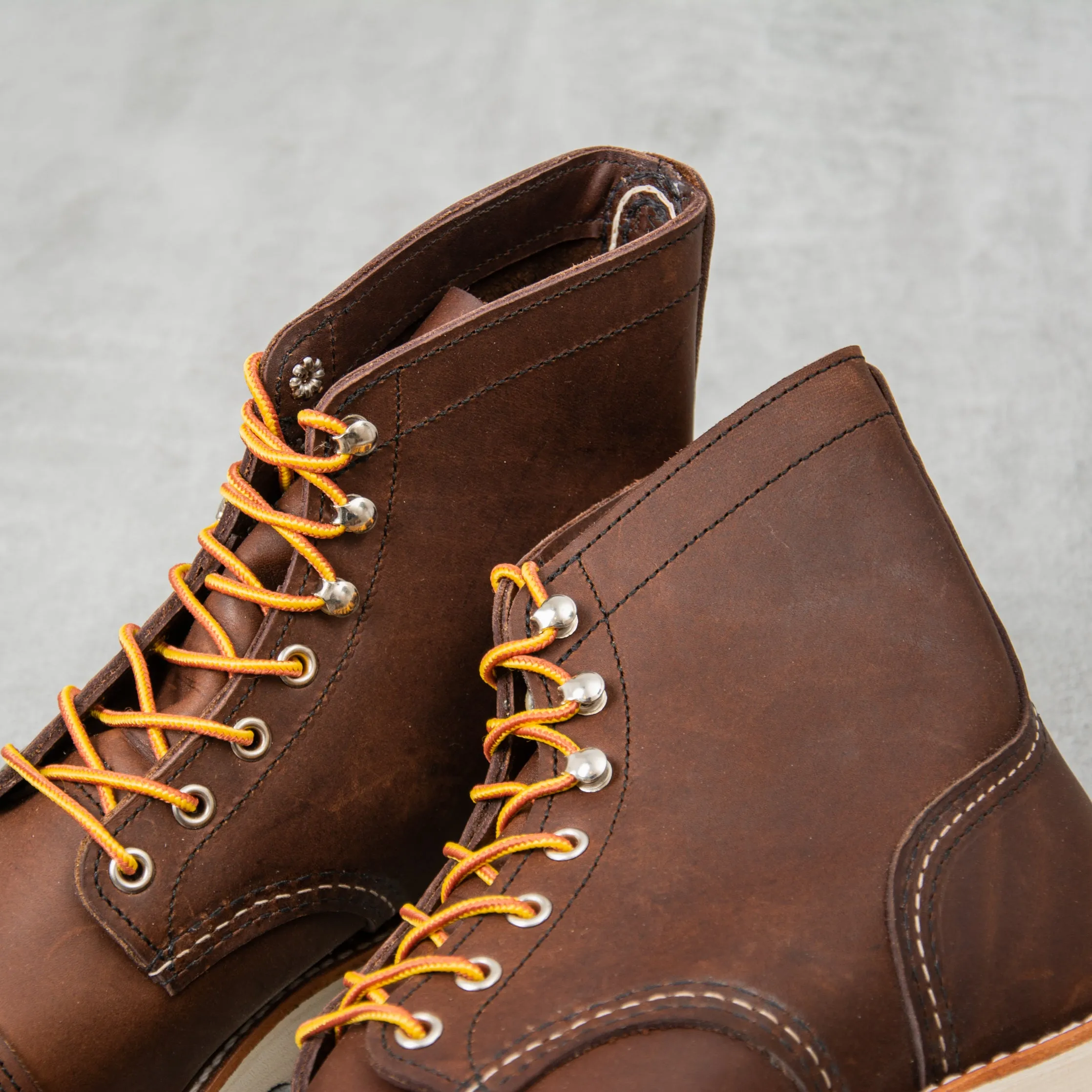 Red Wing Iron Ranger Boot 8088 Traction Tread - Amber