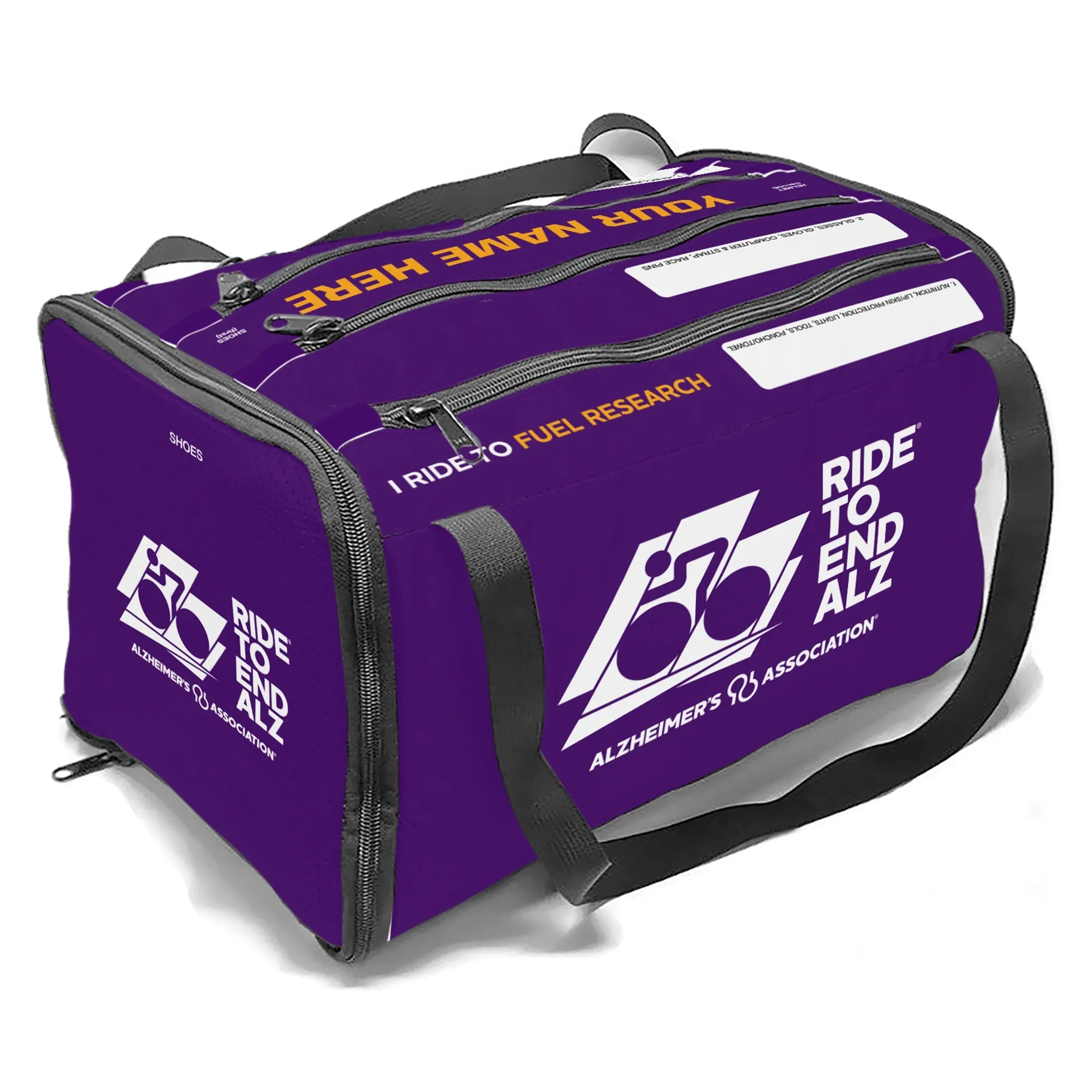 Ride To End ALZ 2023 CYCLING RACEDAY BAG™