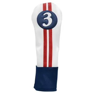 Sahara Retro Vintage #3 Fairway Wood Headcovers