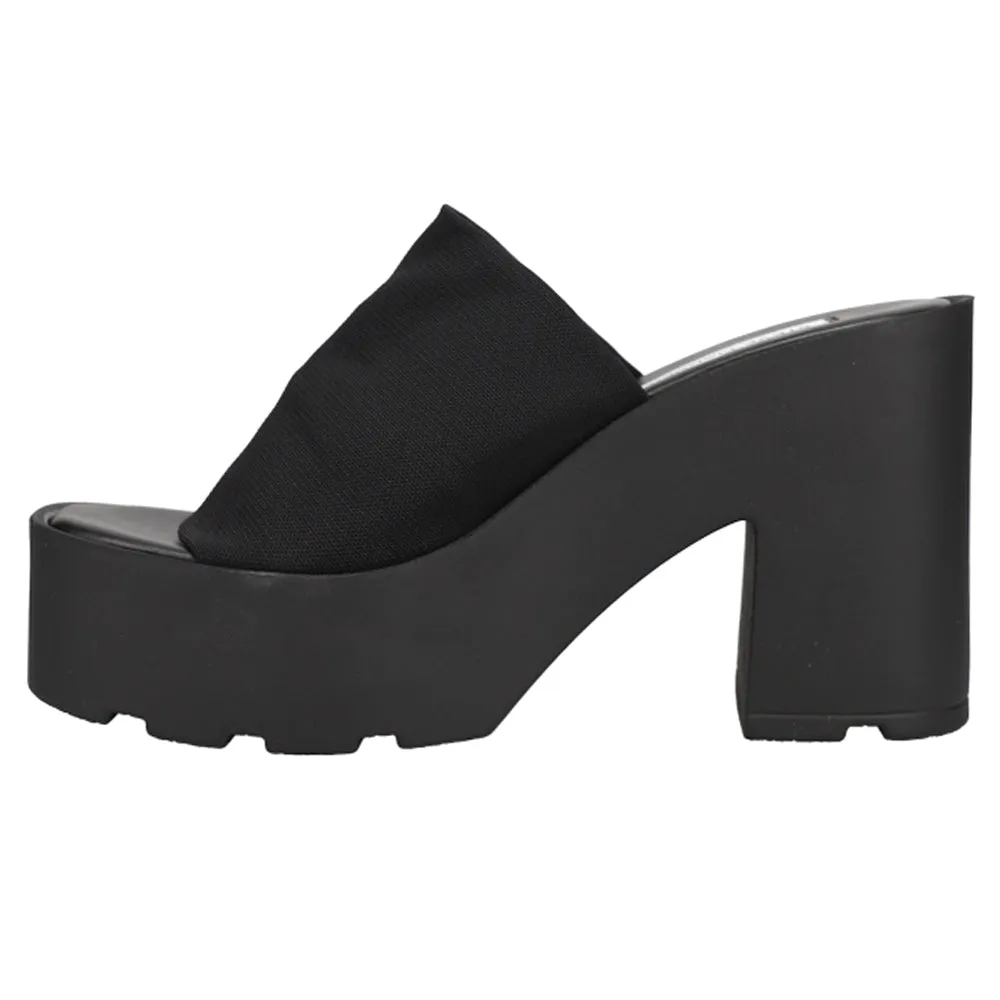 Sami Platform Block Heel Pumps