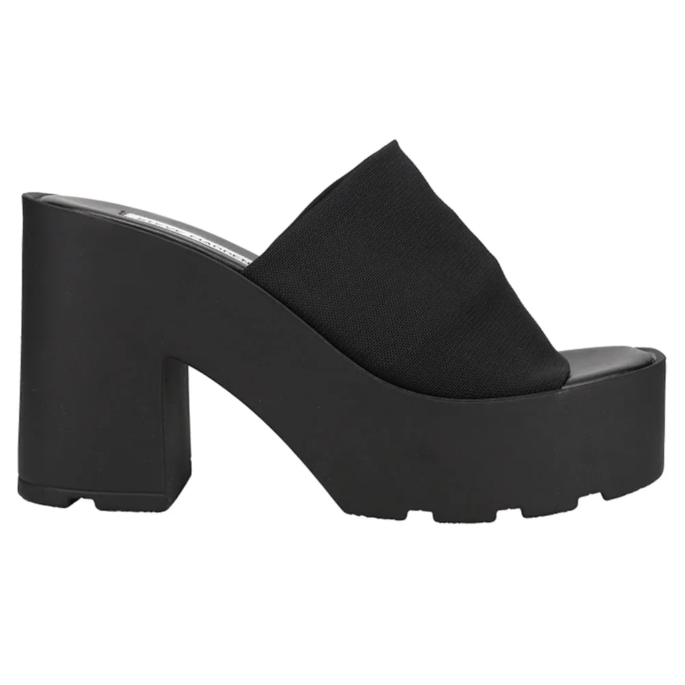 Sami Platform Block Heel Pumps