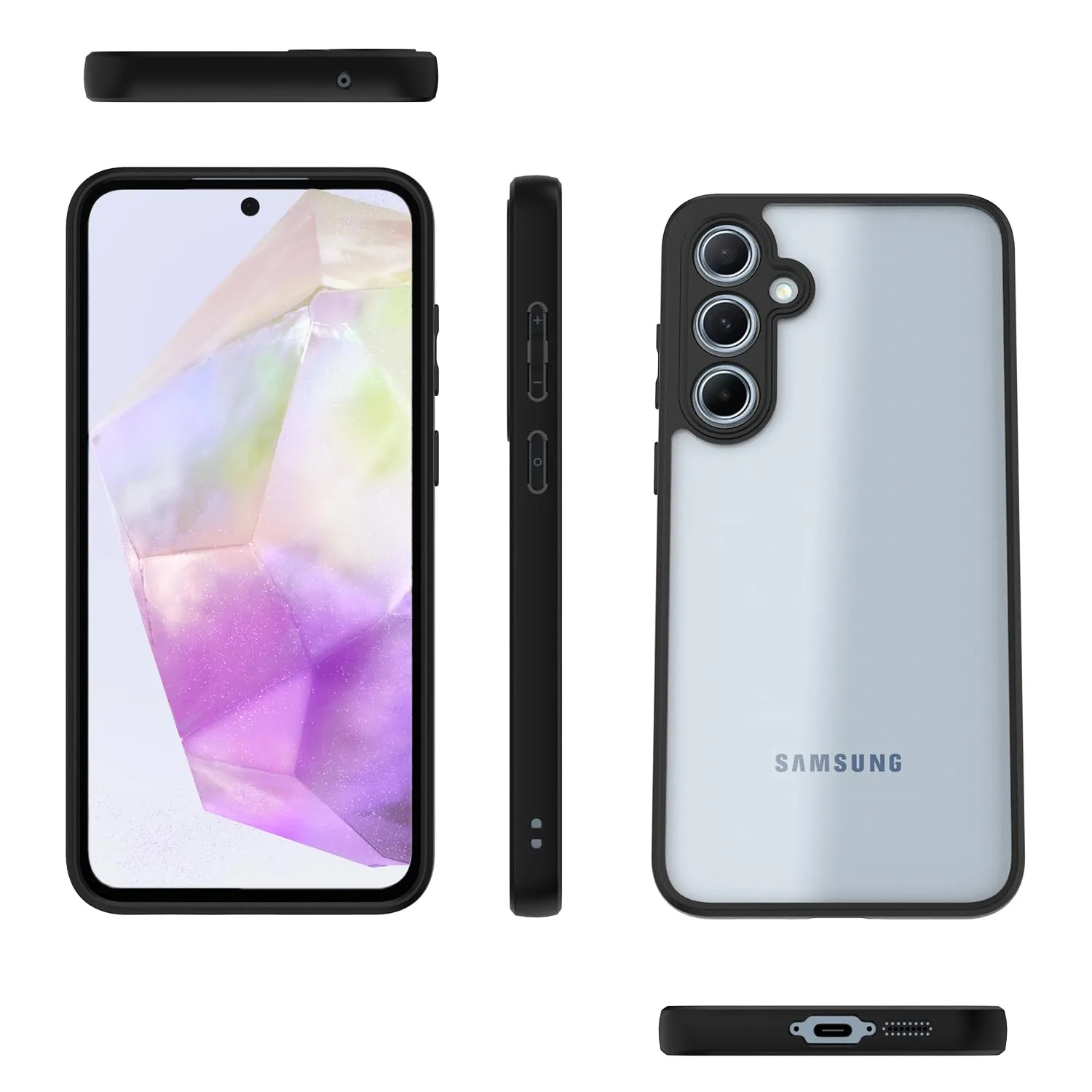 Samsung Galaxy A35 Back Cover Case | Hybrid - Clear