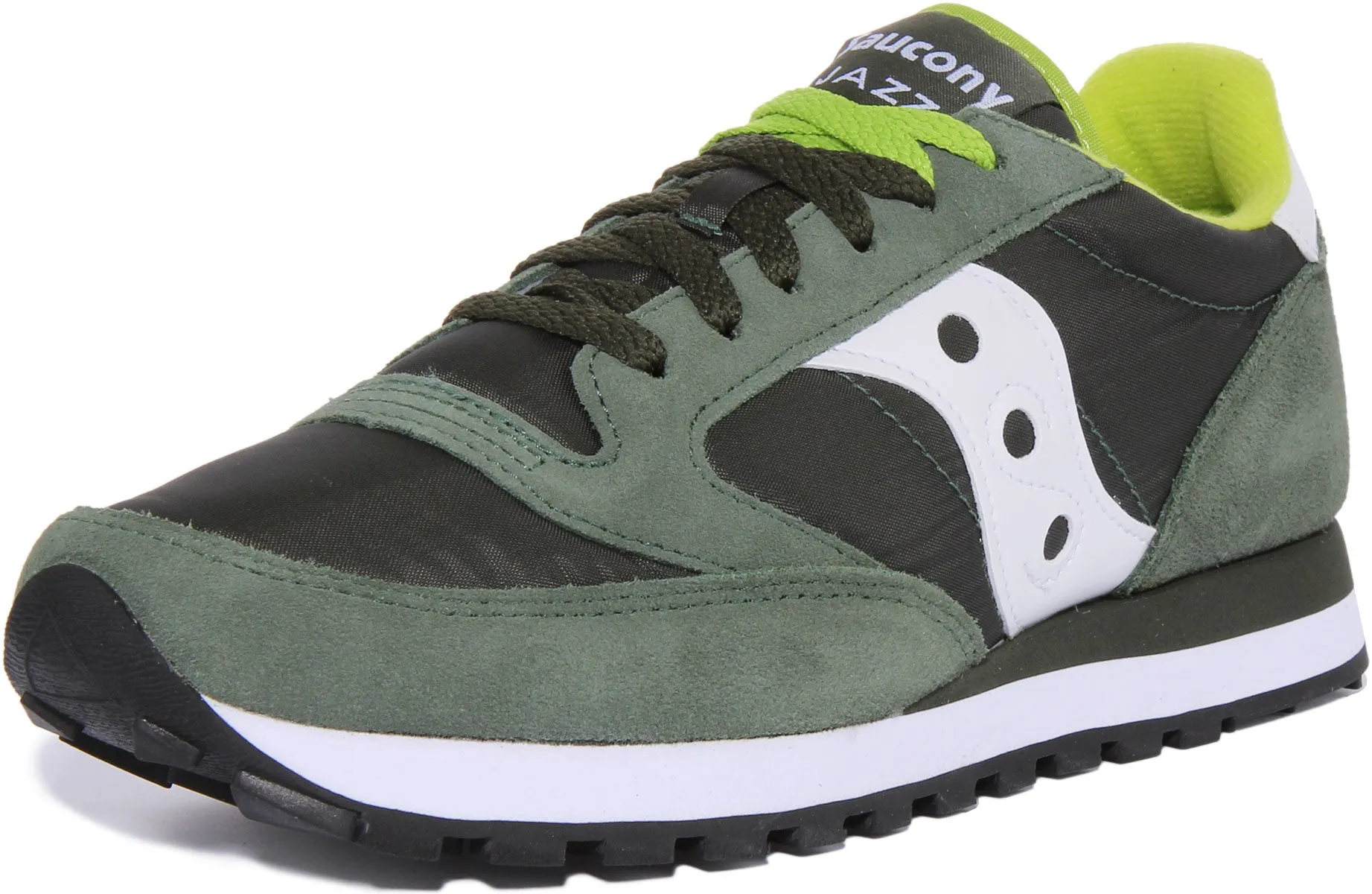 Saucony Jazz Original In Dark Green For Men