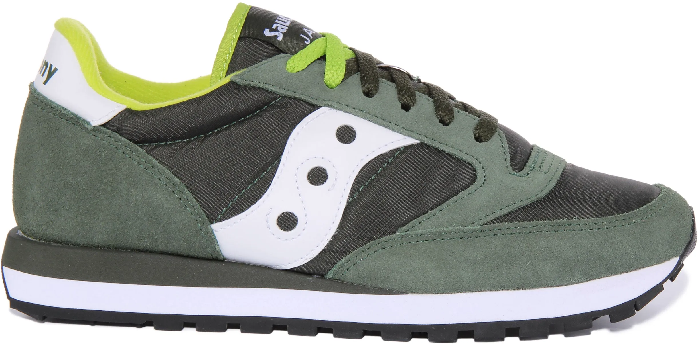 Saucony Jazz Original In Dark Green For Men