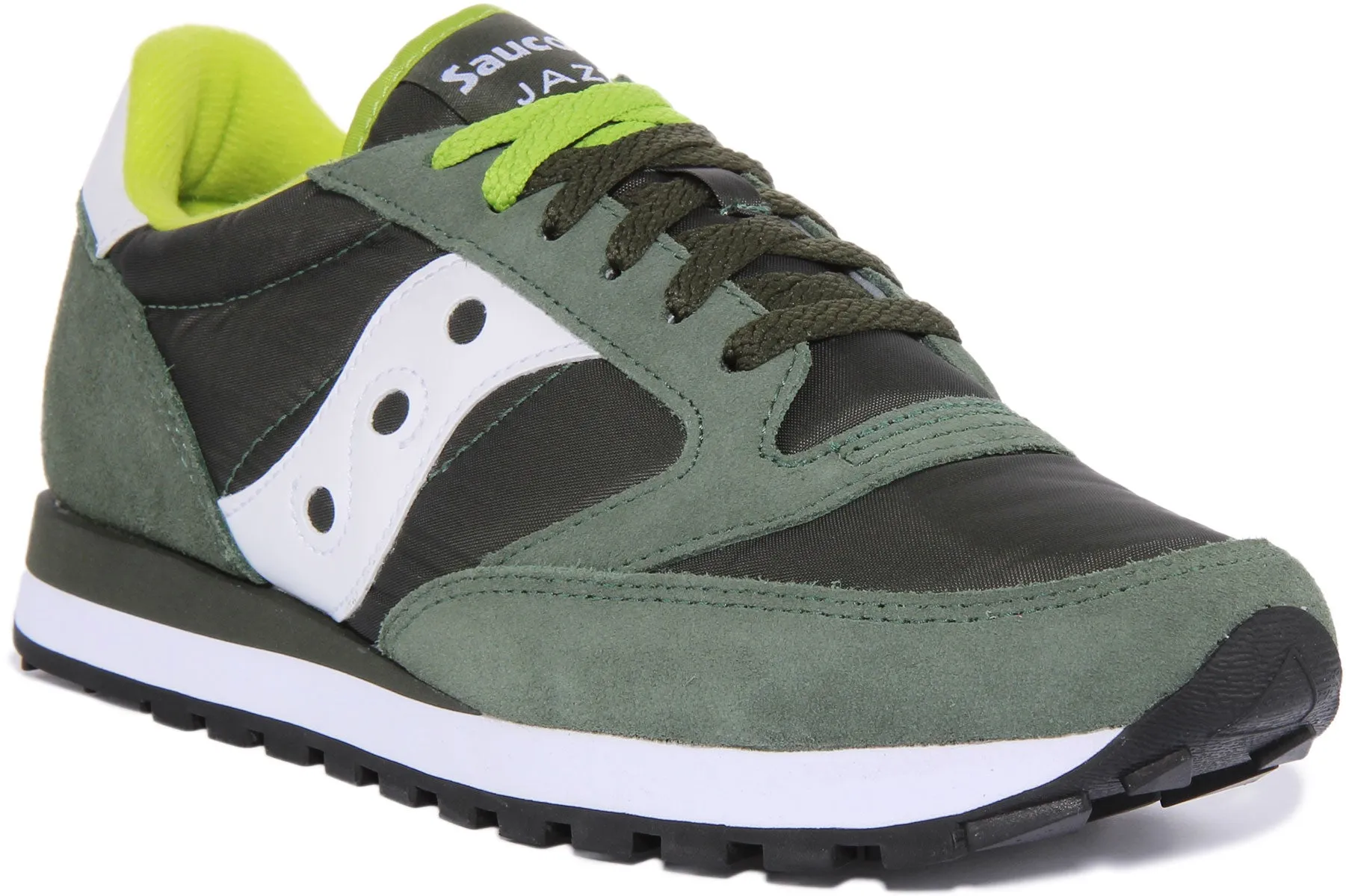 Saucony Jazz Original In Dark Green For Men