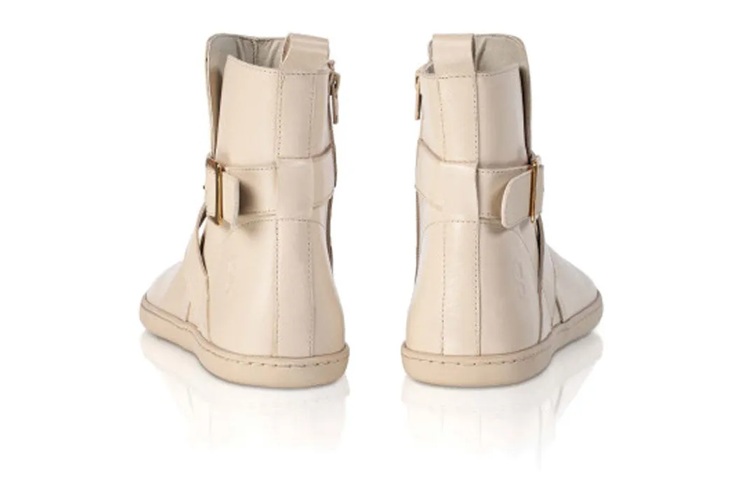 Shapen - DIVINE Barefoot Ankle Boots - Vanilla (Womens)