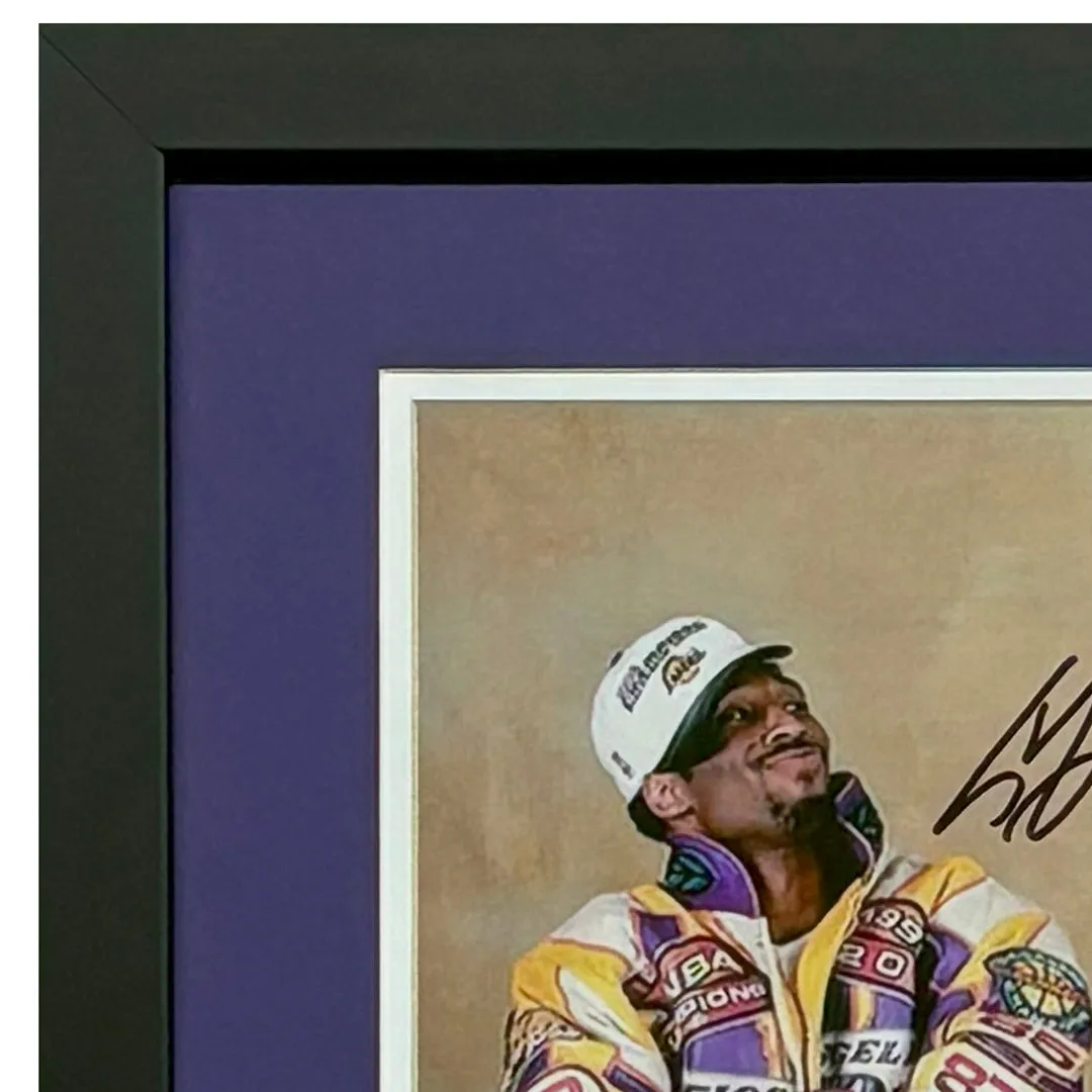 Shaquille O'Neal Signed Los Angeles Lakers Framed 11x14 Photo