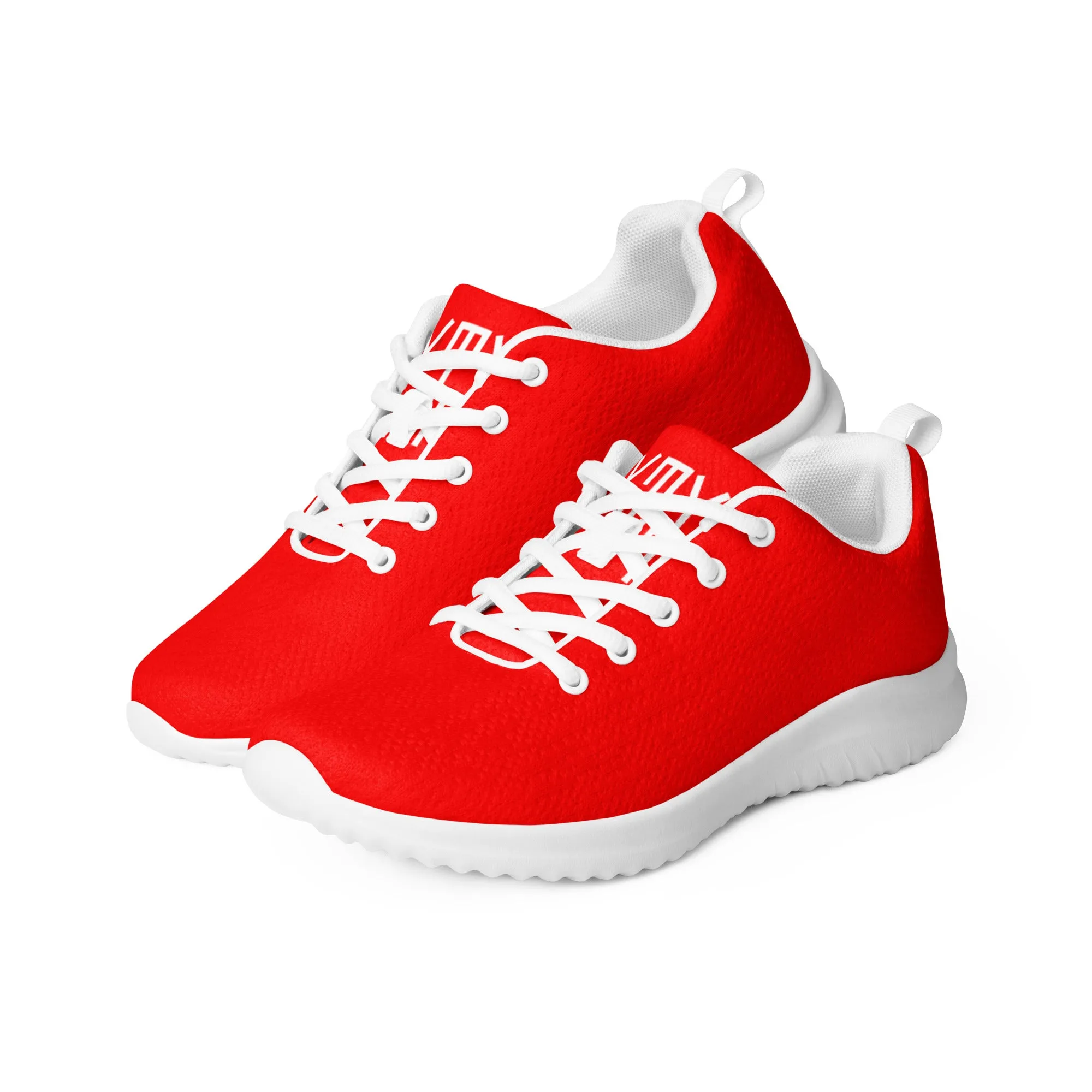 Sixty Eight 93 Logo White Red Men’s Athletic Shoes