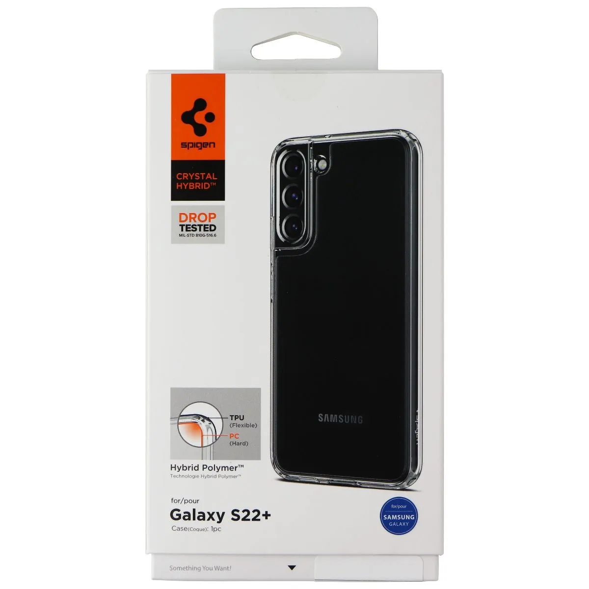 Spigen Crystal Hybrid Series Case for Samsung Galaxy (S22 ) - Clear