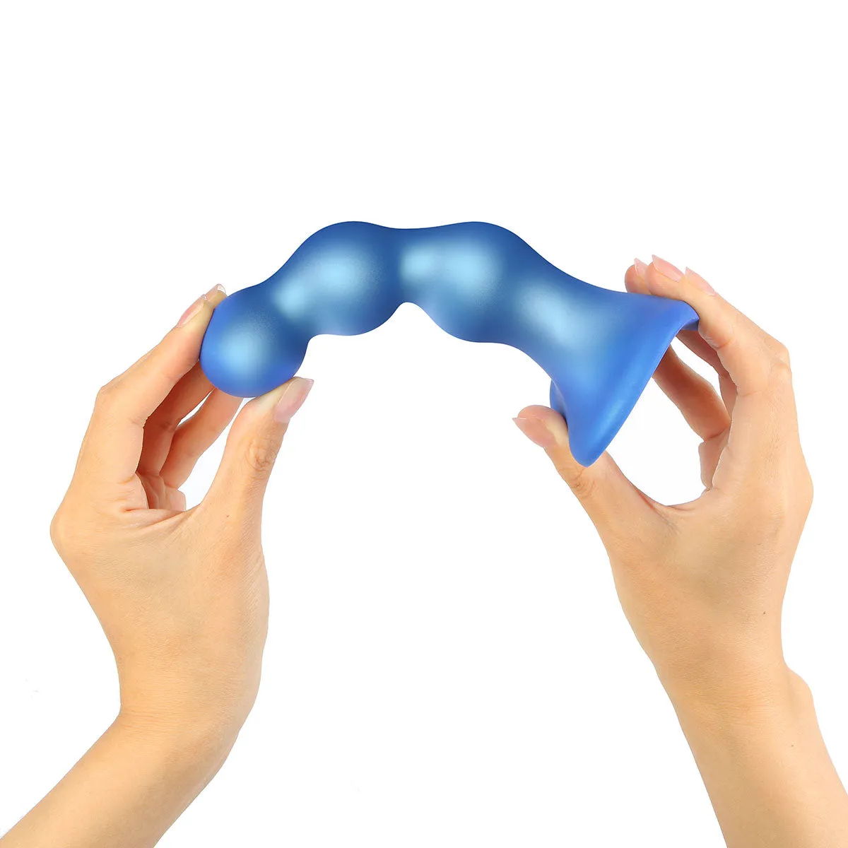 Strap-On-Me Balls Plug Dildo Blue