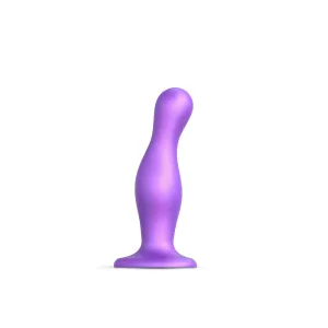 Strap-On-Me Curvy Plug Dil Metallic Purple