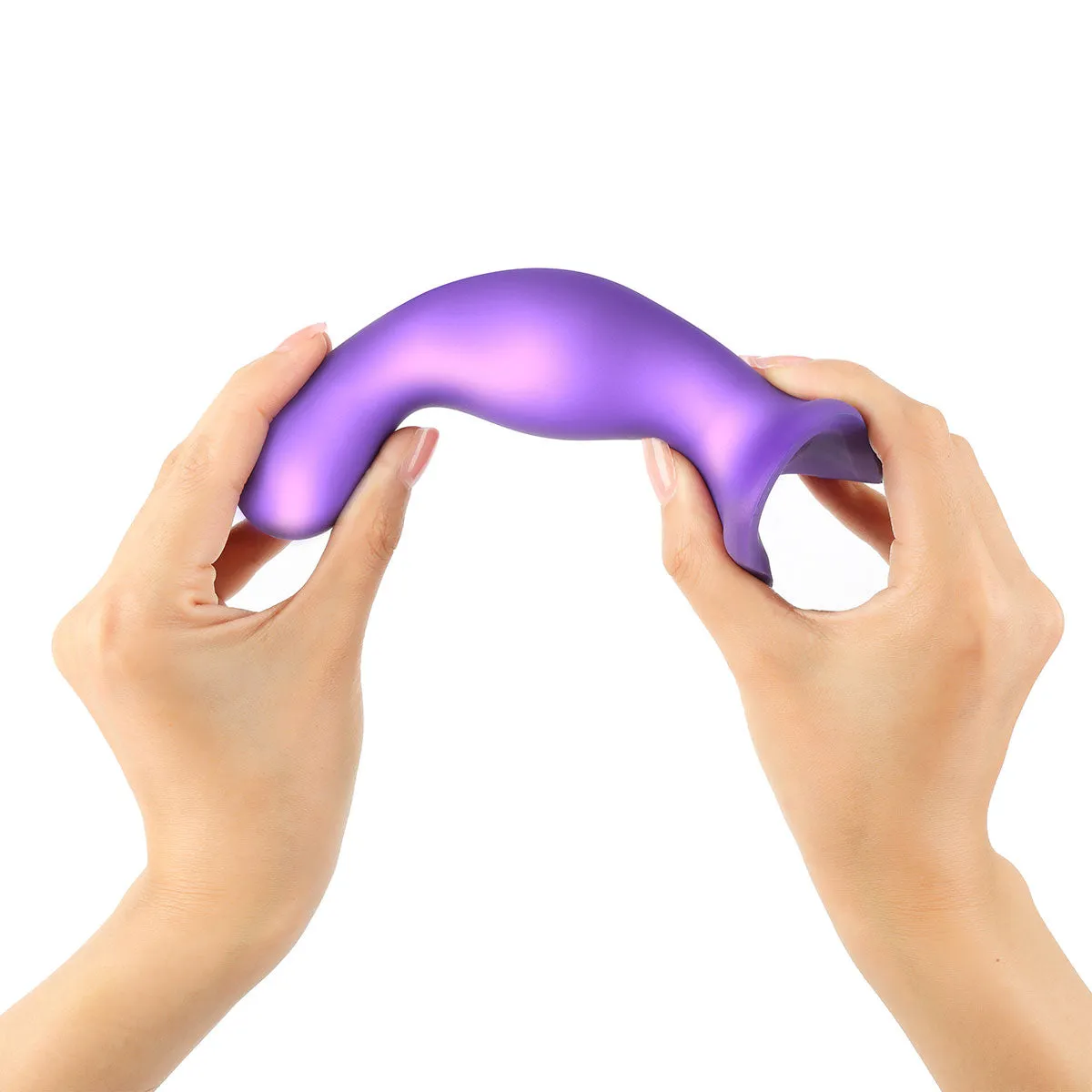 Strap-On-Me Dildo Plug Curvy Medium Purple