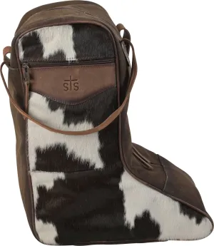 STS Ranchwear Womens Multi Cowhide Leather Boot Bag