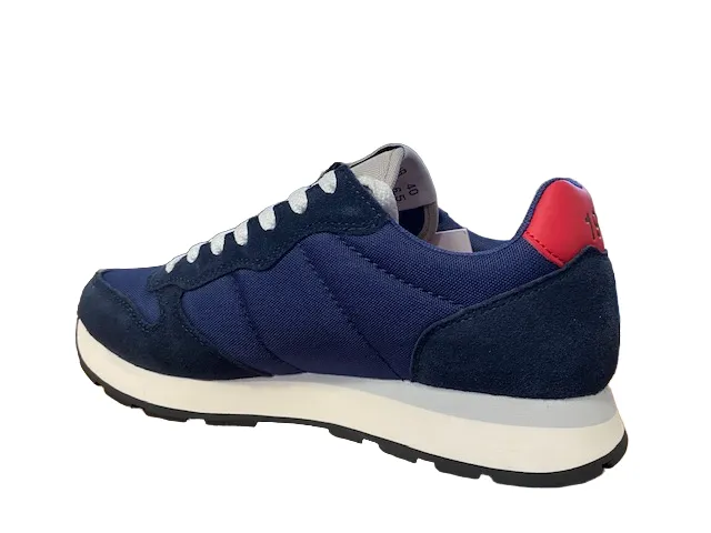 Sun68 sneakers da uomo Tom Solid Nylon Z42101 07 navy blue