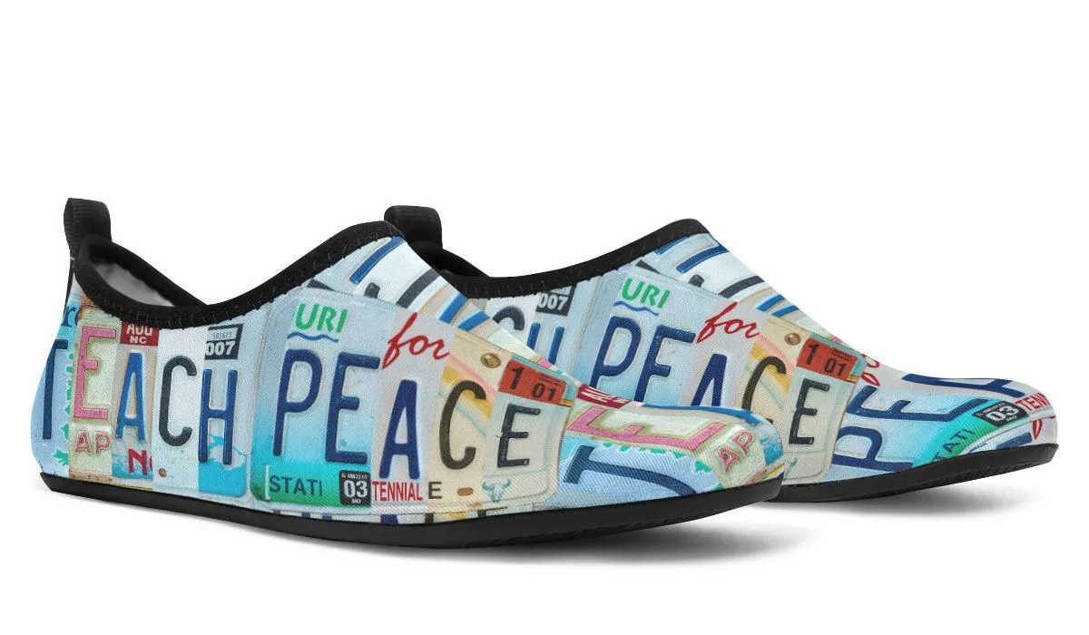 Teach Peace Plate